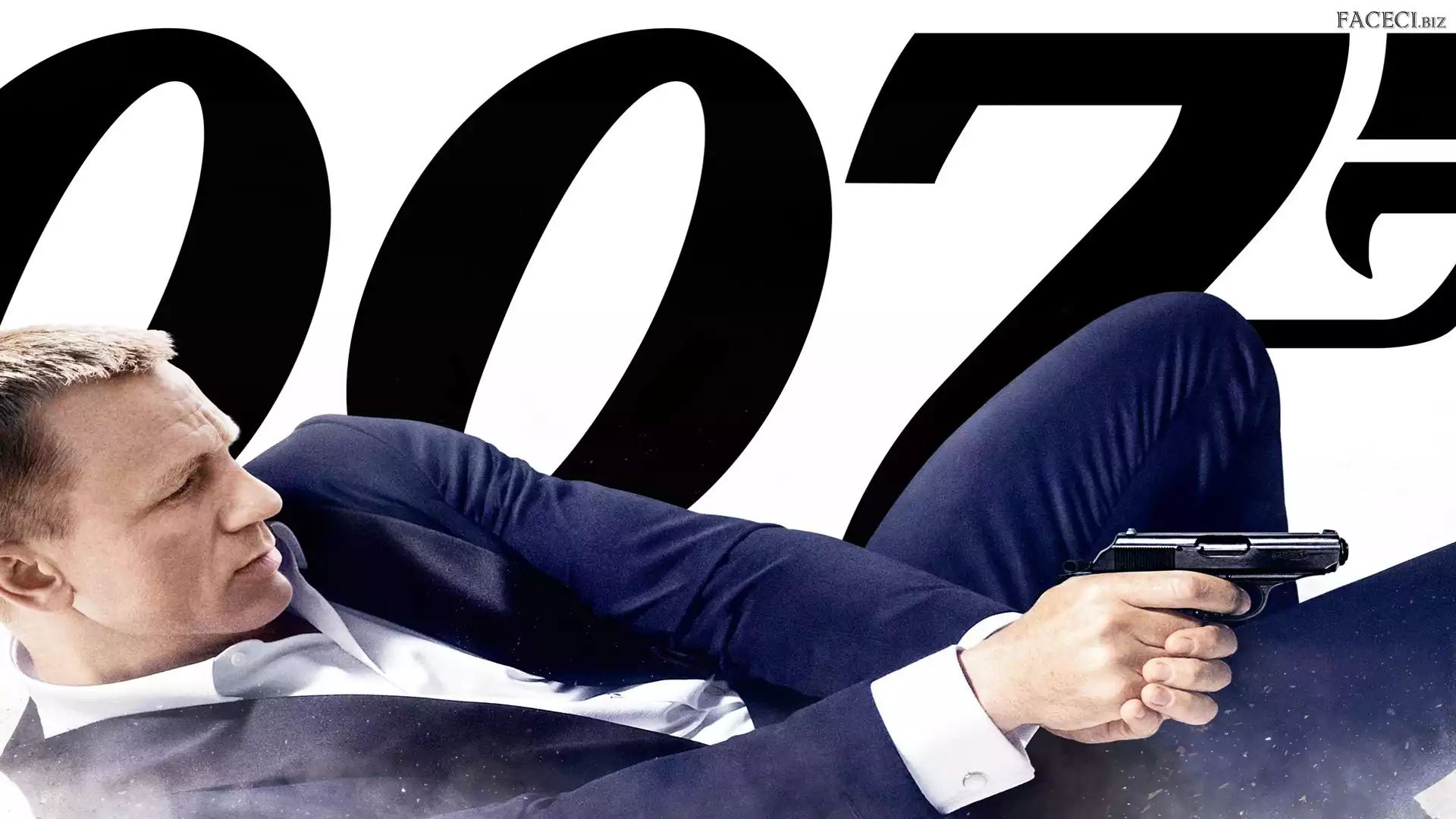Pistolet, Agent 007, Daniel Craig, James Bond