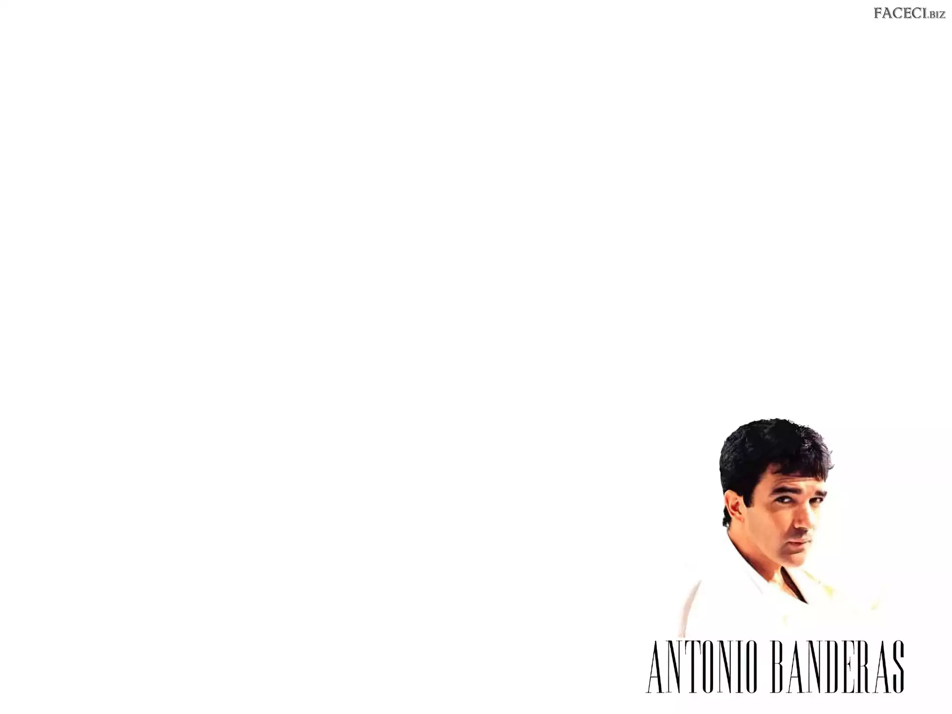 strój, Antonio Banderas, biały